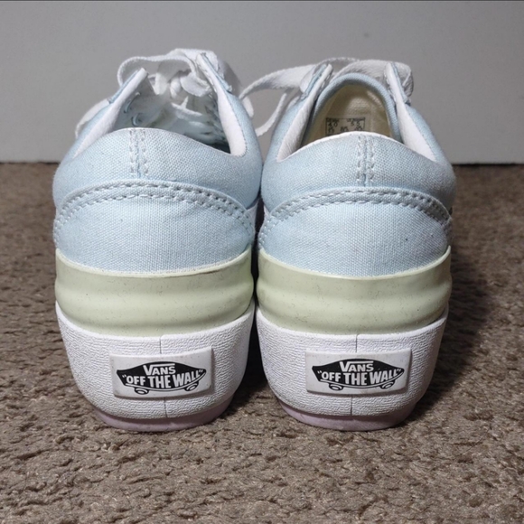 Multicolored Pastel Platform Vans - Picture 5 of 7
